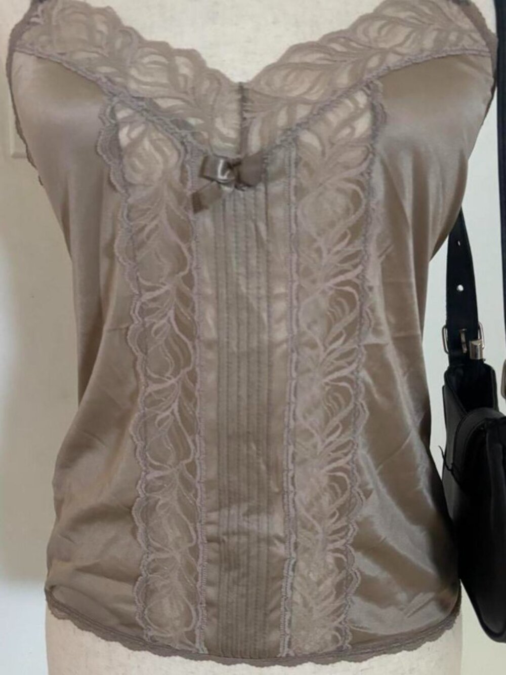 American Vintage Women's Brown and Grey Vest